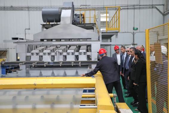 埃及高級(jí)代表團(tuán)訪問(wèn)安彩高科